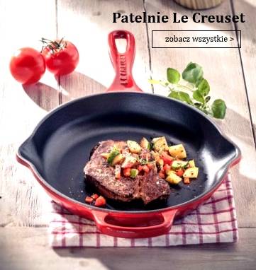 Patelnia z wylewkami żeliwna Le Creuset