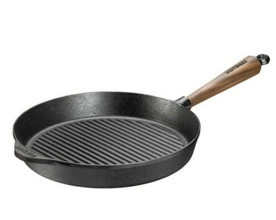 Patelnia żeliwna grillowa Skeppshult Walnut 28 cm