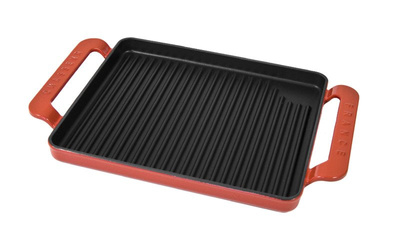 Taca grillowa z żeliwa Chasseur jesienna jarzębina 35 x 22 cm