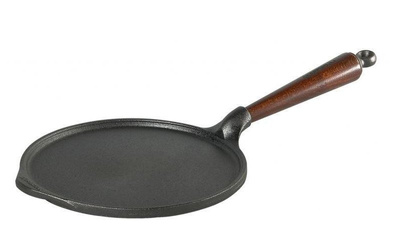 Żeliwna patelnia do naleśników indukcyjna 23 cm Skeppshult